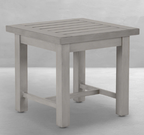 Club Aluminum End Table