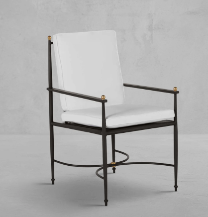 Roma Aluminum Arm Chair