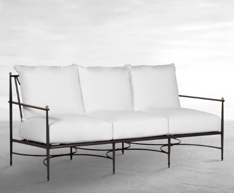 Roma Aluminum Sofa