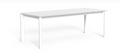 MILO EXTENDING ALU DINING TABLE 16/215X95 MLOTPALU16