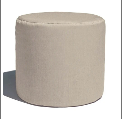 Spazio Messina Round Ottoman - DDMSPS-PS-M