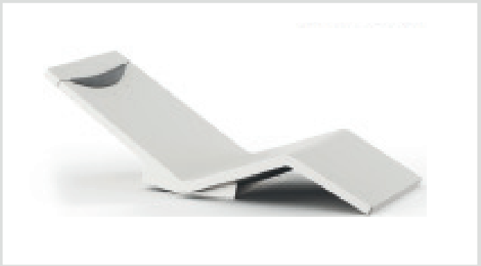 Spazio Pool Shelf Chaise - DDMSPS-PS-A