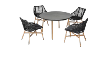 Holand Dining Round Set