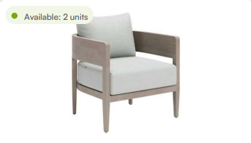 Foret Armchair Green