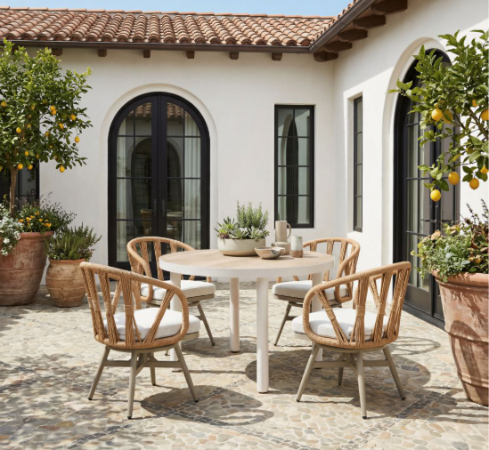704142 Safal Swivel Dining Chair