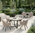 704213 Sieve Swivel Dining Chair