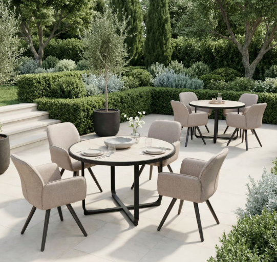 704213 Sieve Swivel Dining Chair